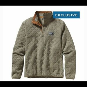 Patagonia 40th anniversary diamond quilt snap T